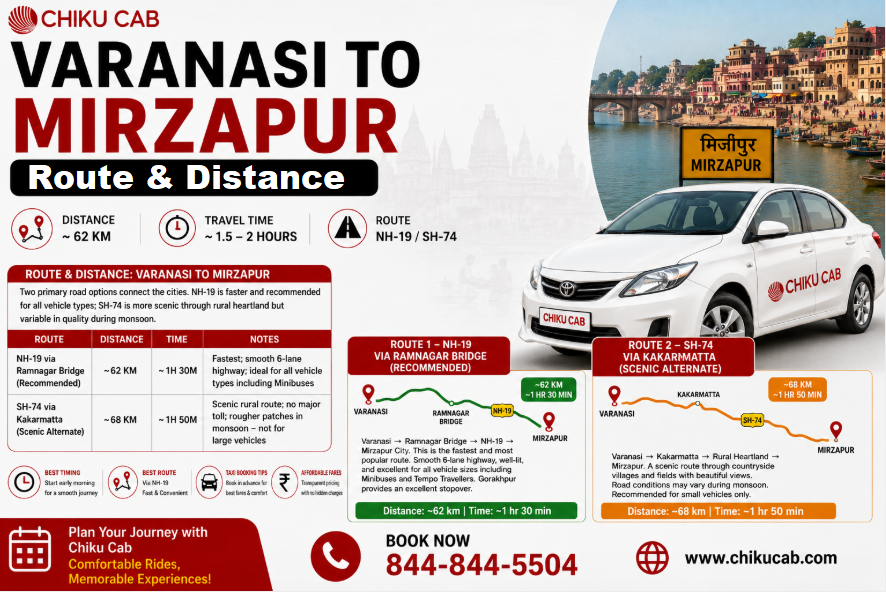 Route and distance
