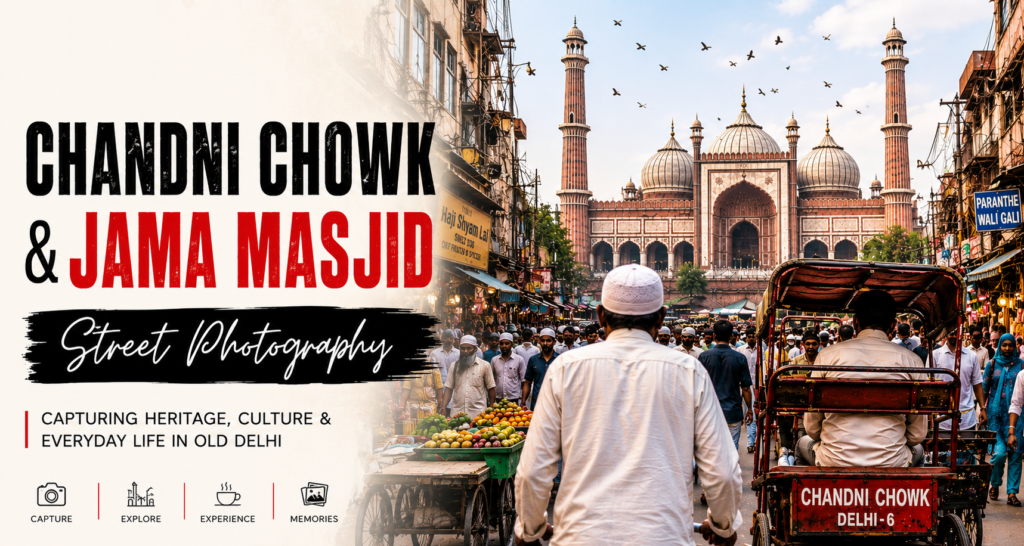 Chandni Chowk & Jama Masjid Street Photography