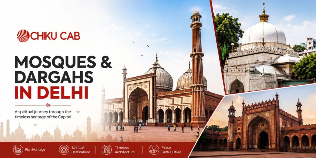 Mosques & Dargahs in Delhi