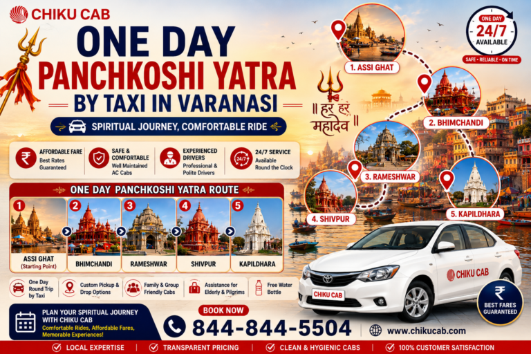 Panchkoshi Yatra by Taxi in Varanasi