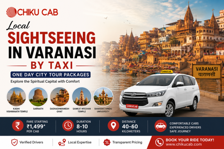 Local Sightseeing in Varanasi by Taxi