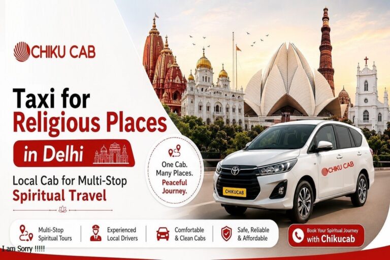 Taxi for religious places in delhi