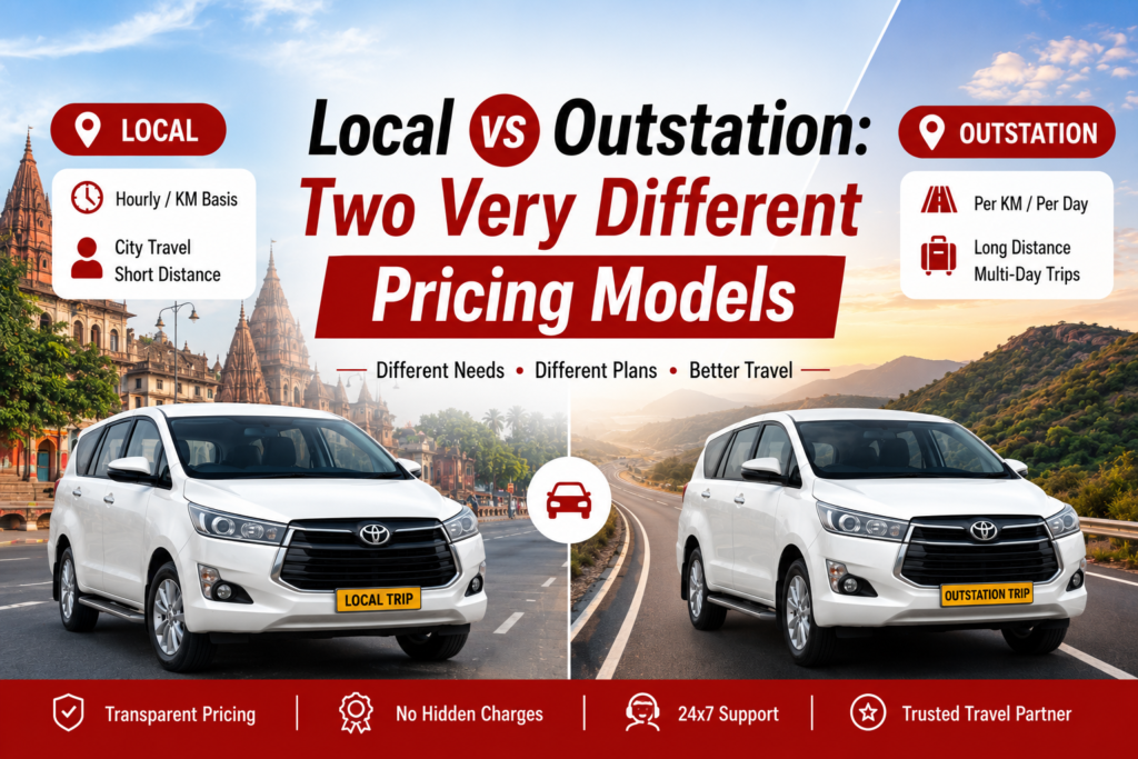 Local vs Outstation: Two Very Different Pricing Models