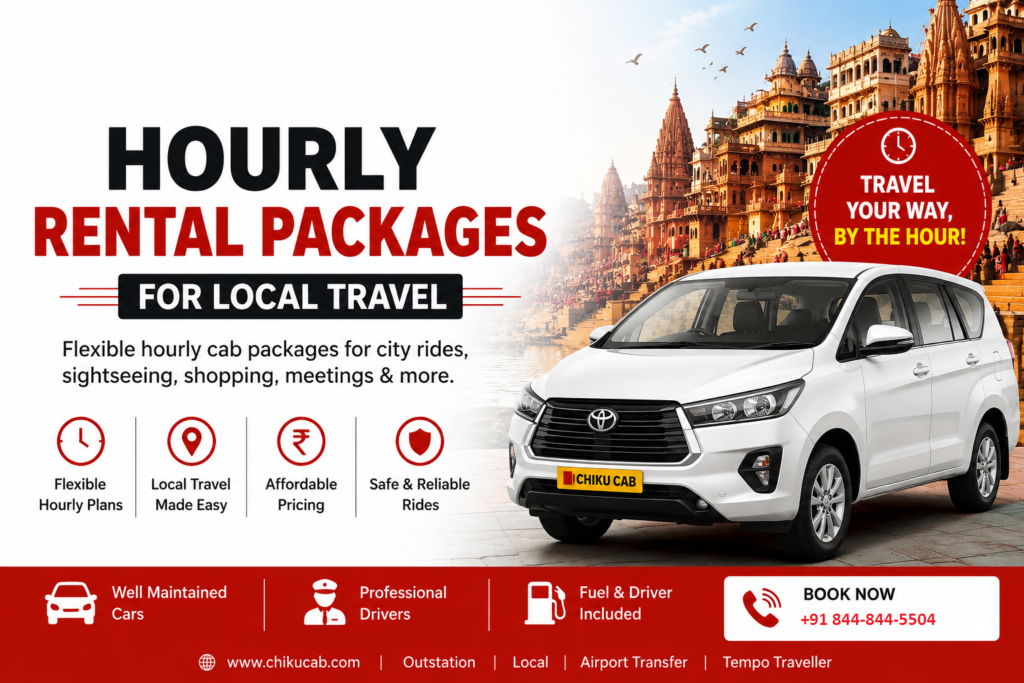 Hourly Rental Packages for Local Travel