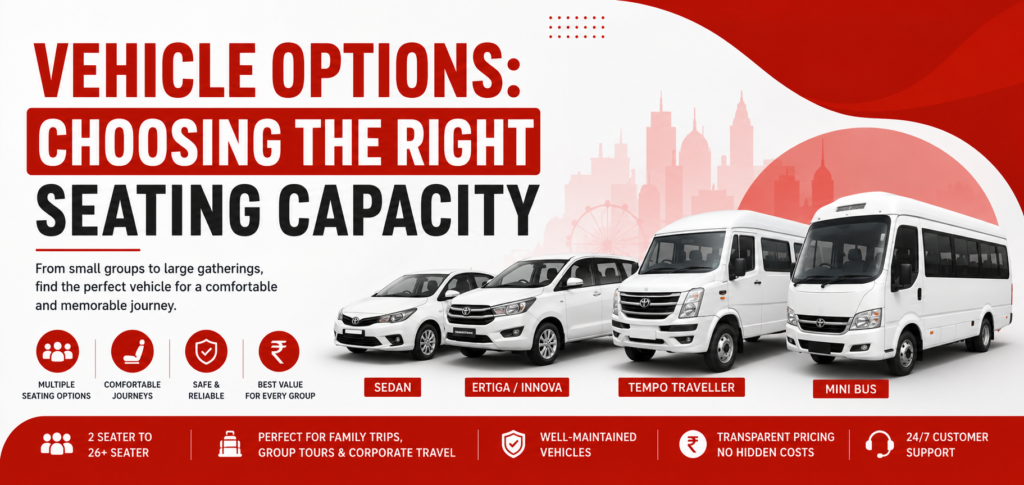 Vehicle Options: Choosing the Right Seating Capacity