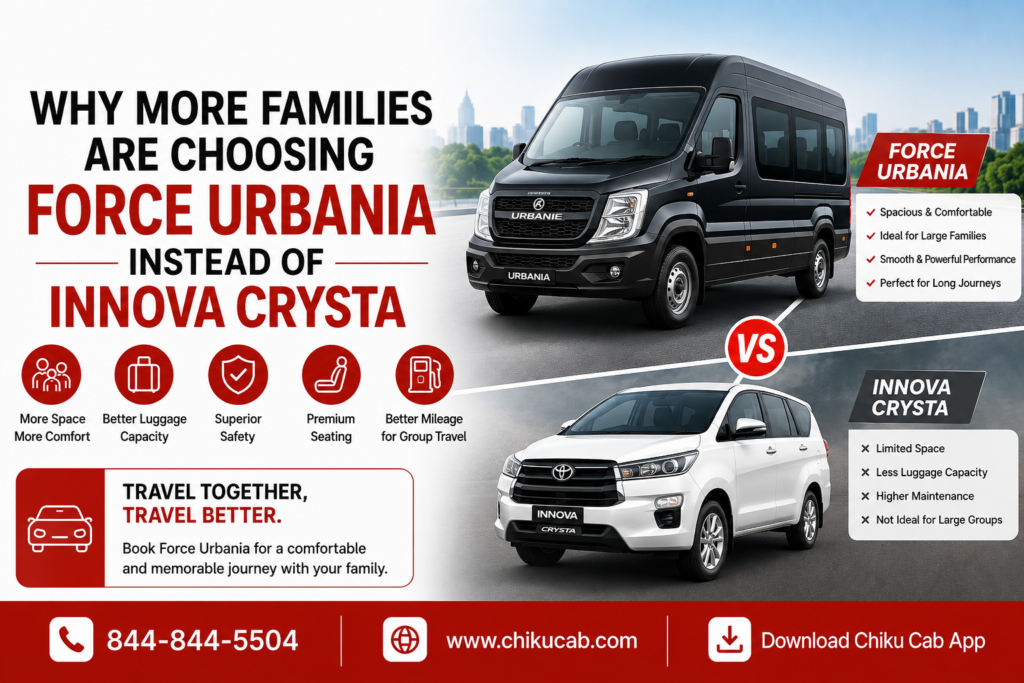 Why More Families Are Choosing Force Urbania Instead of Innova Crysta