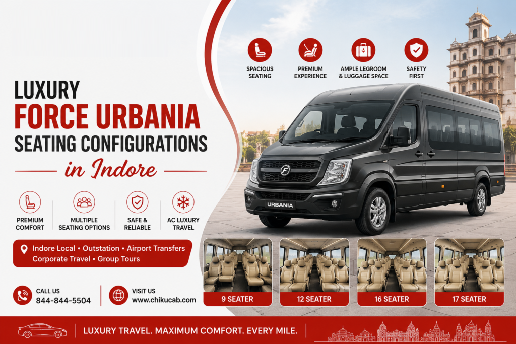 Luxury Force Urbania Seating Configurations in Indore