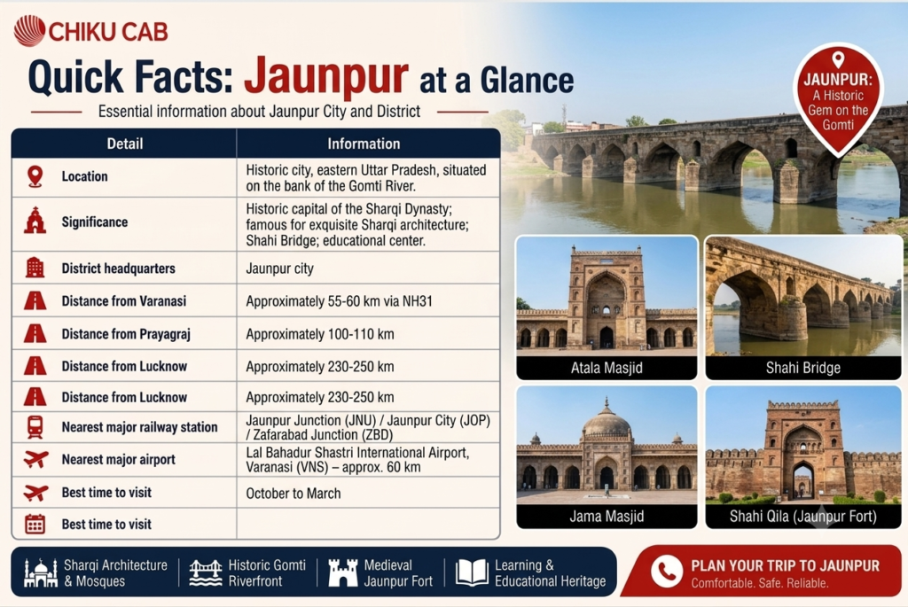 Jaunpur at a Glance