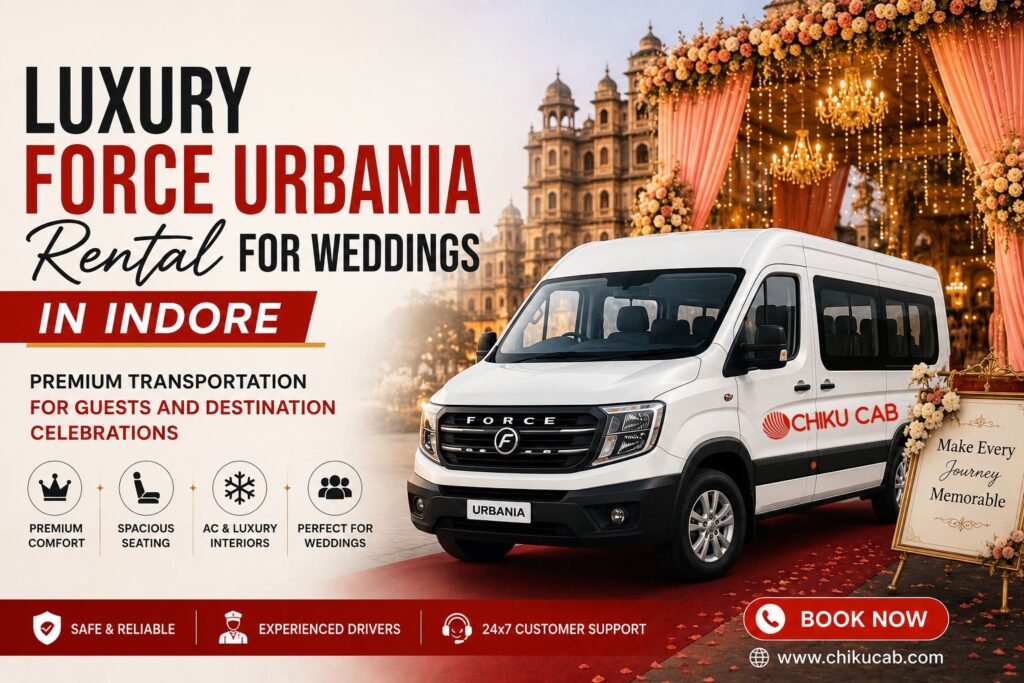 Luxury Force Urbania Rental for Weddings in Indore
