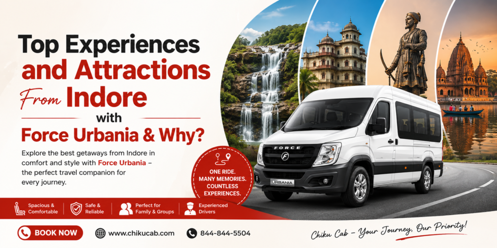 Top Experiences and Attractions From Indore with Force Urbania & Why