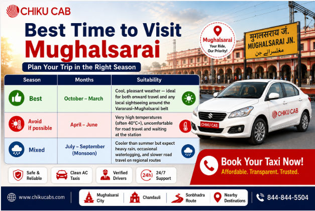 best time mughalsarai