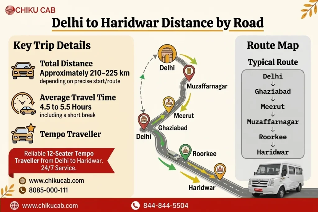 delhi to haridwar route_11zon