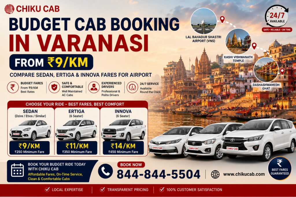 Cab Booking in Varanasi
