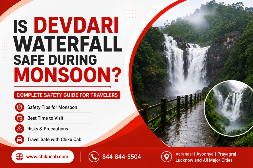Is Devdari Waterfall Safe During Monsoon?