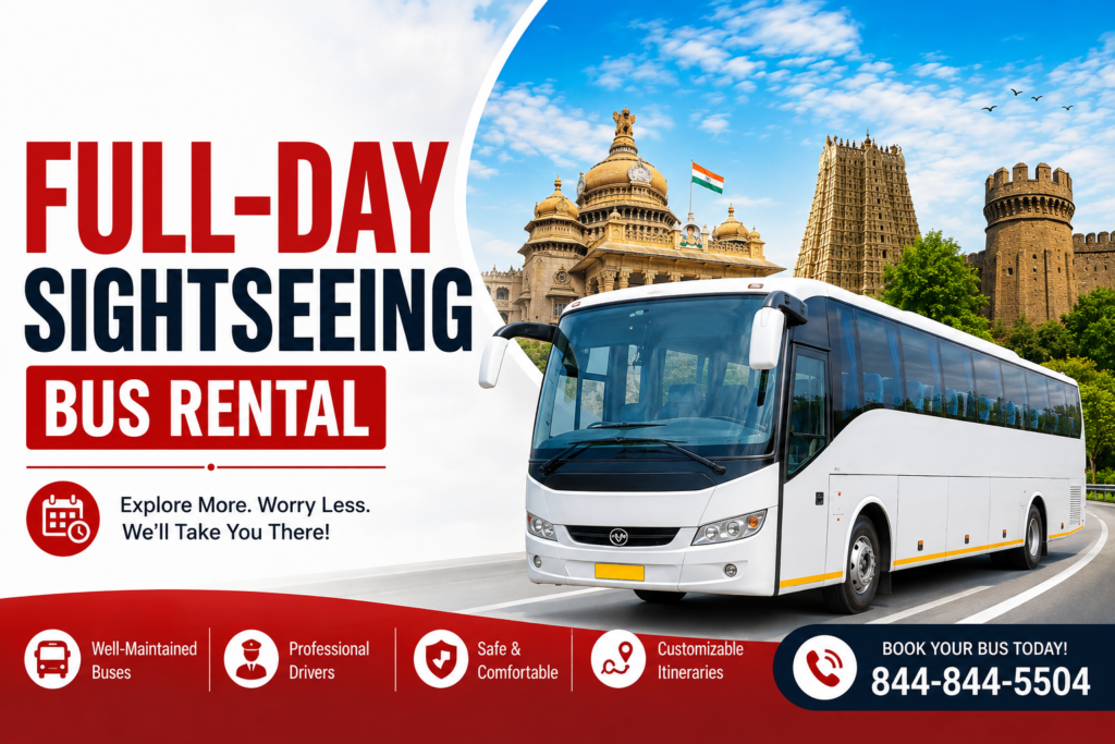 Full-Day Sightseeing Bus Rental
