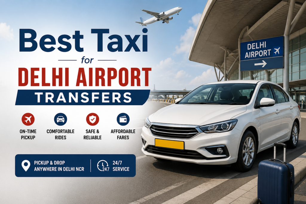 Best Taxi for Delhi Airport Transfers