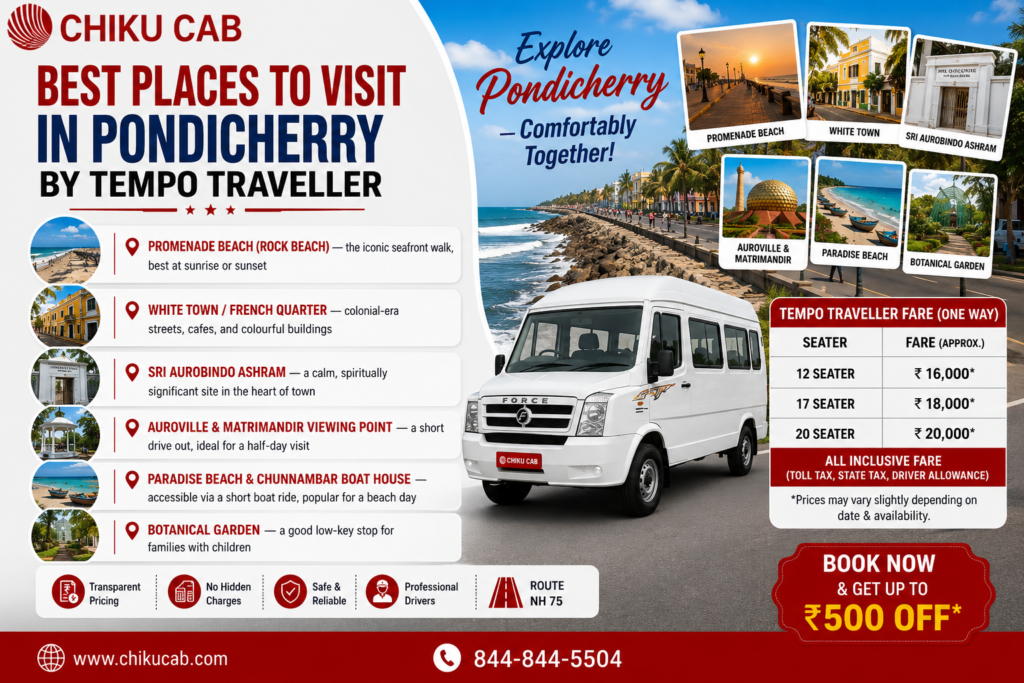 Places to Visit in Pondicherry