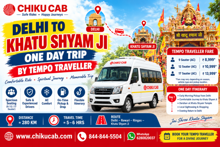 Delhi to Khatu Shyam Ji Tour