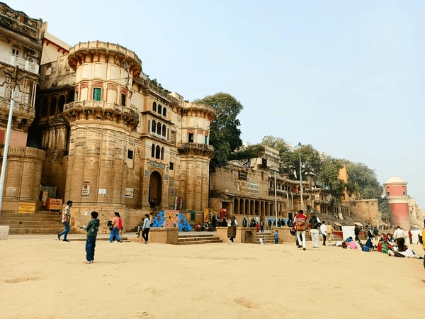 Assi Ghat Temple View Varanasi