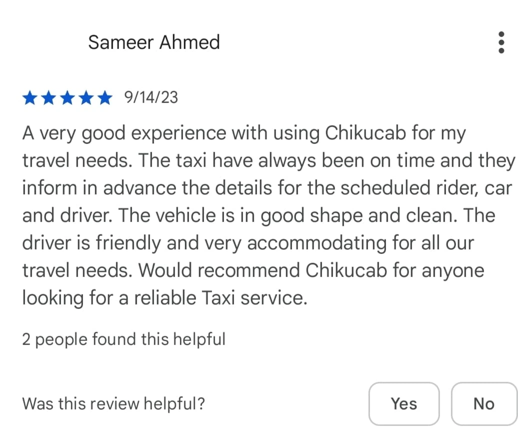 Customer Review