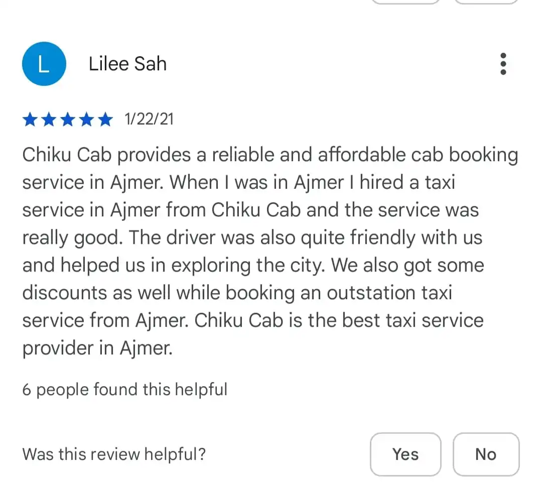 Customer Review