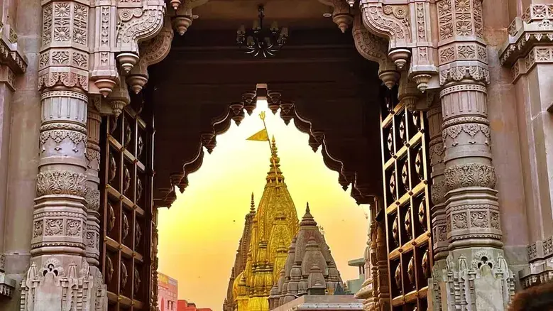 Kashi Vishwanath Temple View Varanasi