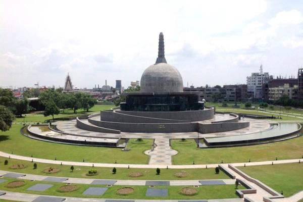 Buddha Smriti Park Temple View Patna