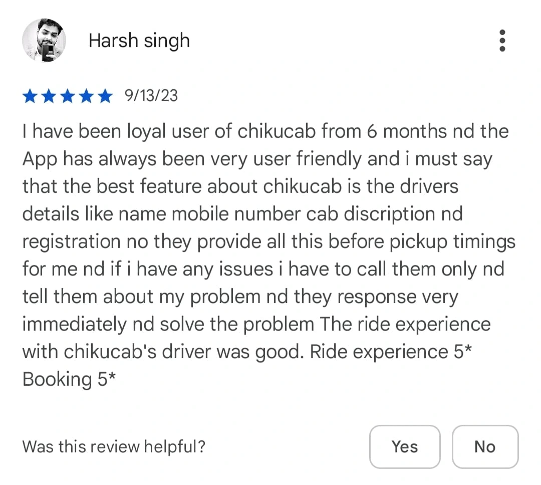 Customer Review